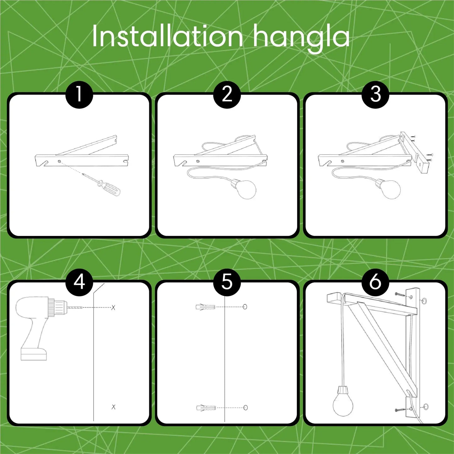 HANGLA - Lampenaufhängung